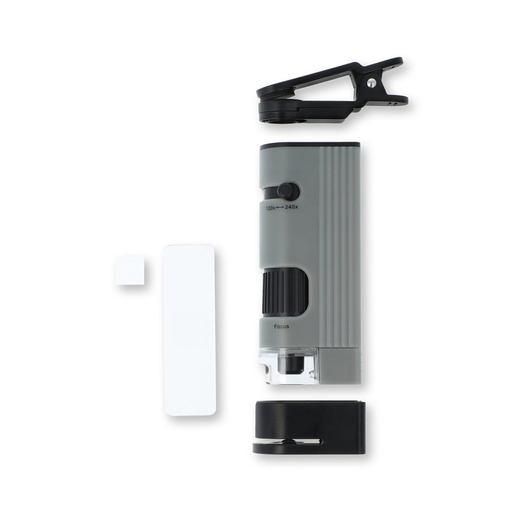 Mikroskop Carson 120x -240x LED Pocket Smartphone Adapter